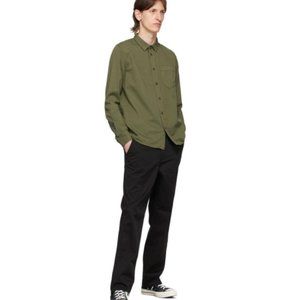 Nudie Jeans Green Henry Shirt